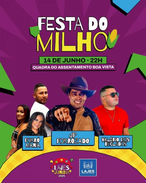 JP Forrozado, Forró Mana e Valério dos Teclados - Festa do Milho