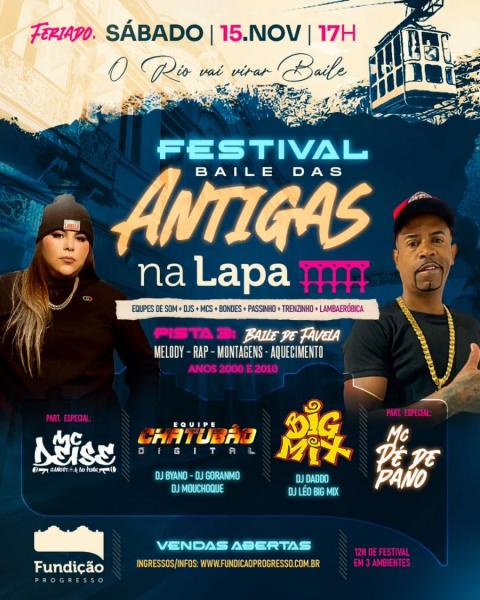 Melody, Baile de Favelo, Mc Deise, Chatubão Digital, Big Mix e Mc Pé de Pano - Baile das Antigas
