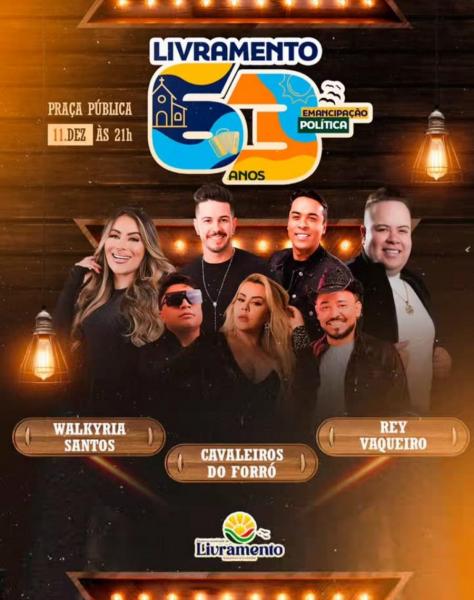Walkyria Santos, Cavaleiros do Forró e Rey Vaqueiro
