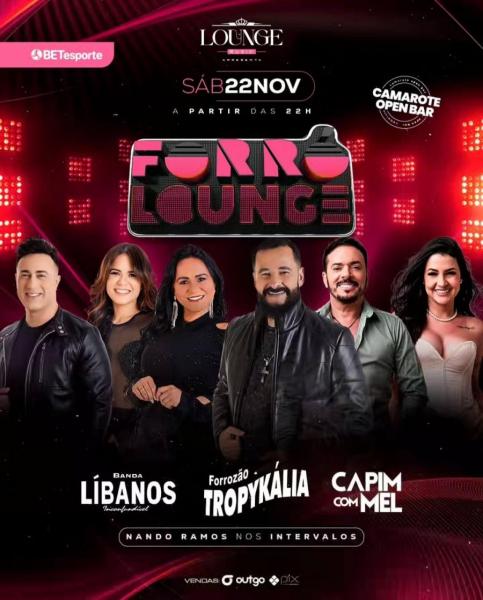 Banda Líbanos, Forrozão Tropykália e Capim com Mel