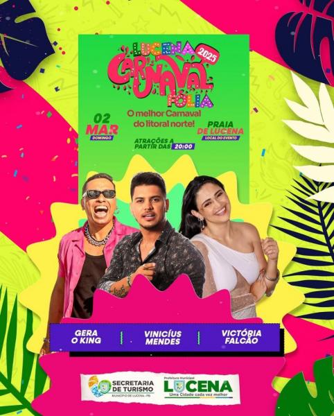 Gera O King, Vinicíus Mendes e Victória Falcão