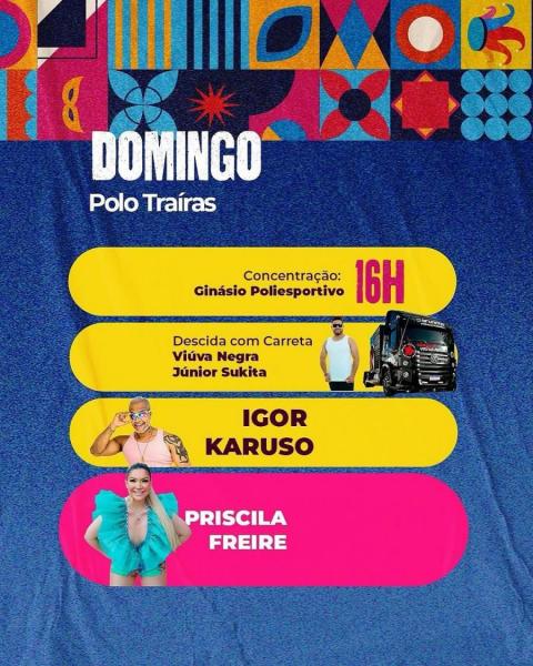 Igor Karuso e Priscila Freire - Carnaval de Macaíba 2025