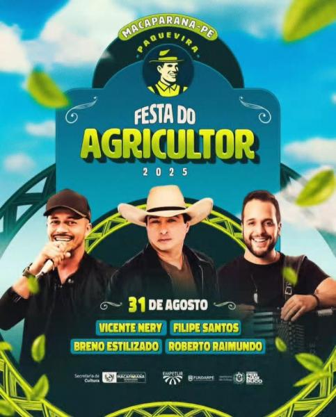 Vicente Nery, Breno Estilziado, Filipe Santos e Roberto Raimundo - Festa do Agricultor 2025