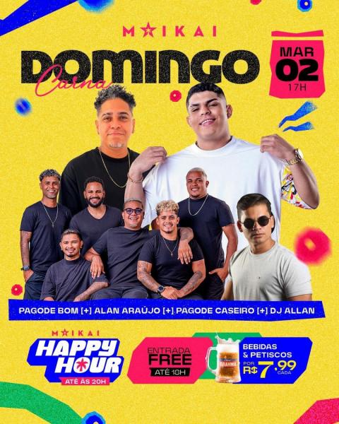 Pagode Bom, Alan Araújo, Pagode Caseiro e Dj Allan