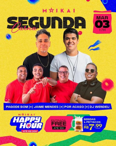 Pagode Bom, Jaime Mendes, Por Acaso e Dj Wendeu