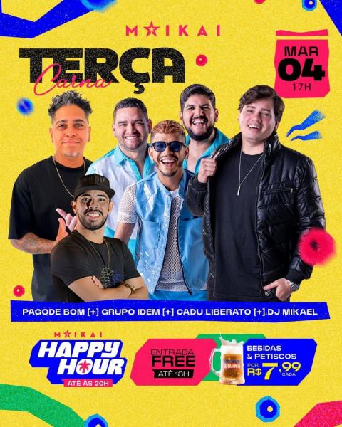 Pagode Bom, Grupo Idem, Cadu Liberato e Dj Mikael