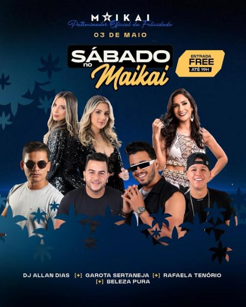 Dj Allan Dias, Garota Sertaneja, Rafaela Tenório e Beleza Pura
