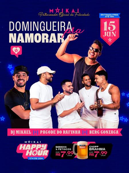 Dj Mikael, Pagode do Rafinha e Berg Gonzaga - Domingueira pra Namorar