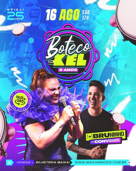 Kel, e Bruninho - 9º Boteco da Kel 2025