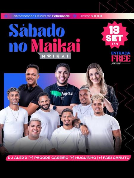 Pagode Caseiro, Huguinho, Fabi Canuto e Dj Alexx