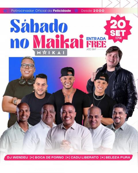 Boca de Forno, Dj Wendeu, Cadu Liberato e Beleza Pura
