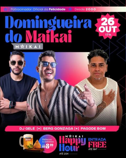 Pagode Bom, Berg Gonzaga e Dj Gele