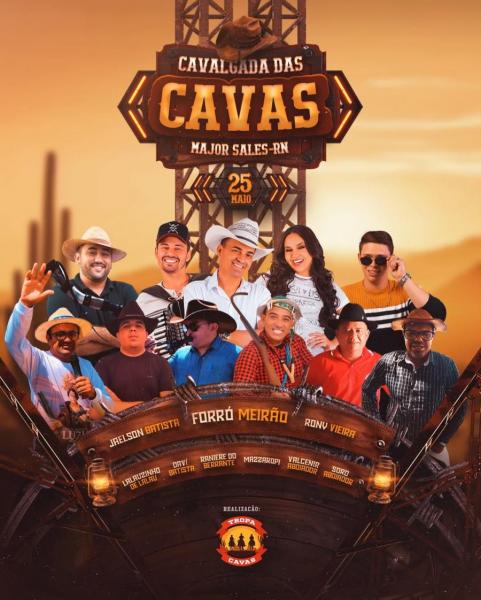 Jaelson Batista, Forró Meirão e Rony Vieira - Cavalgada das Cavas 2025