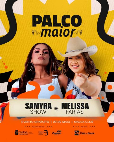 Samyra Show e Melissa Farias - Palco Maior