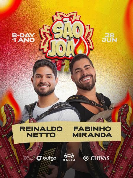 Reinaldo Netto e Fabinho Miranda