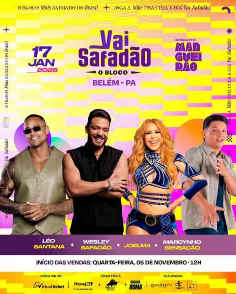 Wesley Safadão, Léo Santana, Joelma e Marcynho Sensação -Vai Safadão