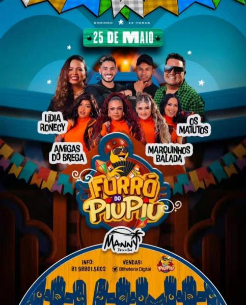 Lídia Ronecy, Amigas do Brega, Marquinho Balada e Os Matutos - Forró do PiuPiu