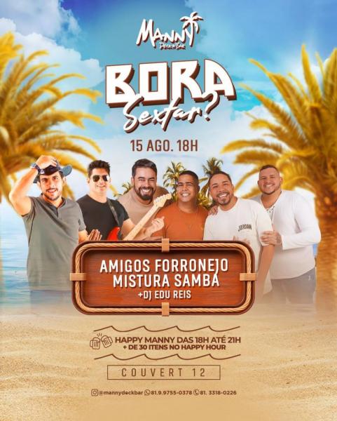 Amigos Sertanejos e Mistura Samba - Bora Sextar