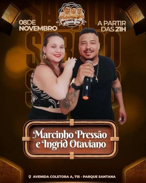 Marcinho Pressão e Ingrid Otaviano