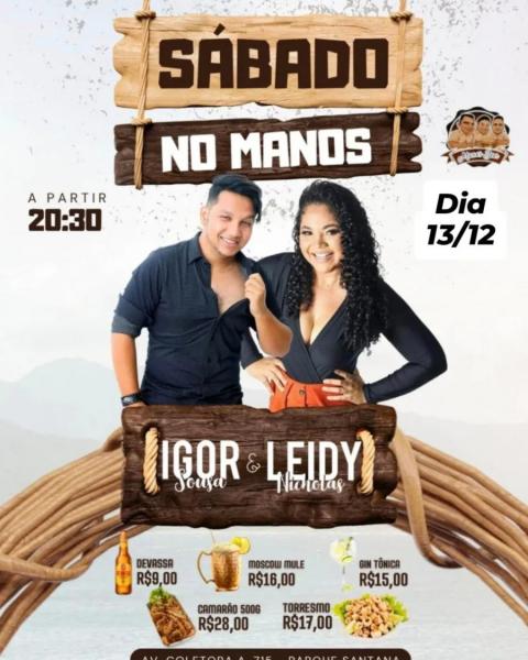 Igor Sousa e Leidy Nicholas