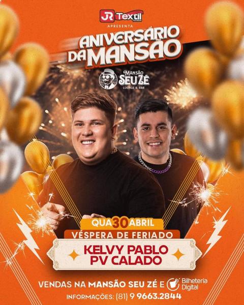 Kelvy Pablo e PV Calado - Aniversário da Mansão