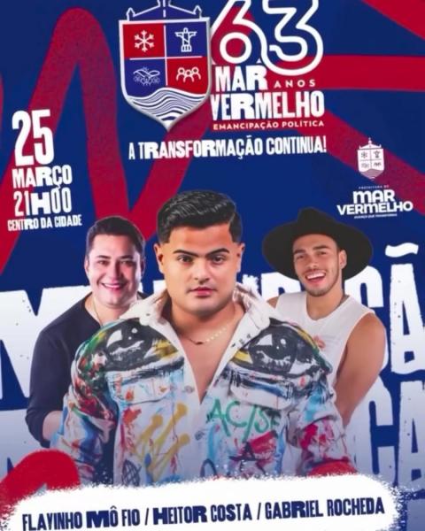 Heitor Costa, Flavinho Mô Fio e Gabriel Rocheda