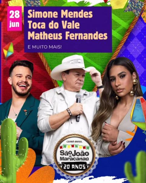 Simone Mendes, Toca do Vale e Matheus Fernandes