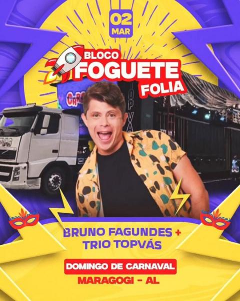 Bruno Fagundes e Trio Topvás - Bloco Foguete Folia