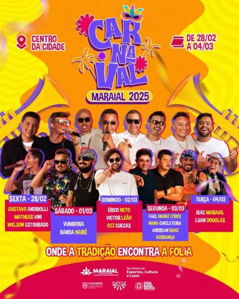 Érico Neto, Victor Leão e Ozz Cuecas - Carnaval Maraial 2025