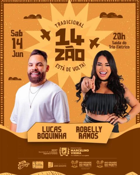 Lucas Boquinha e Robelly Ramos - 14zão