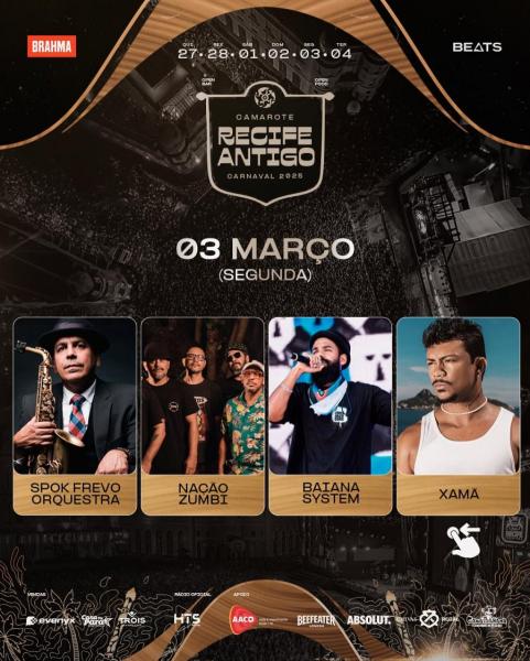 Spok Frevo Orquestra, Nação Zumbi, BaianaSystem e Xamã