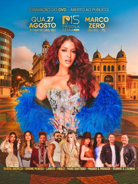 Priscila Senna, Simone Mendes, Tayara Andreza, Linker, Pablo, Manu Bahtidão, Maiara & Maraísa e Iguinho & Lulinha