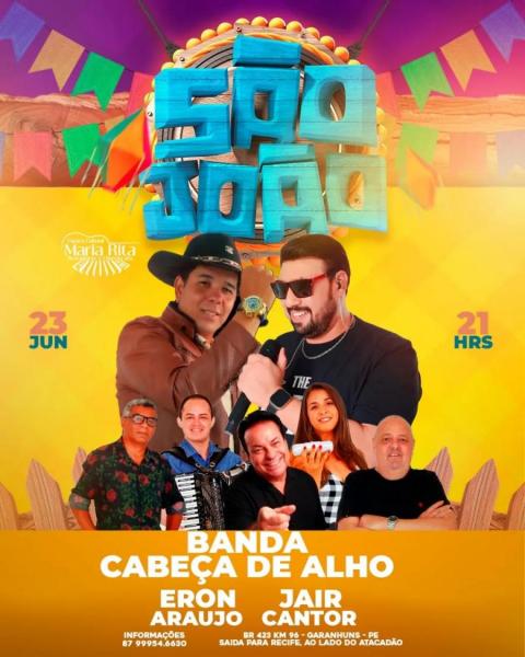 Cabeça de Alho, Eron Araújo e Jair Cantor
