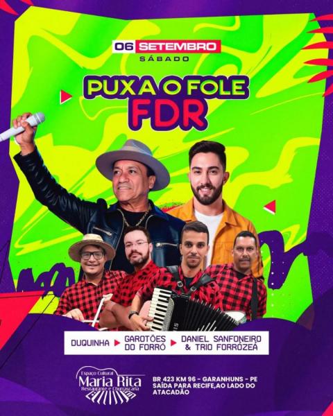 Duquinha, Garotões do Forró e Daniel Sanfoneiro & Trio Forrózeá - Puxa o Fole FDR