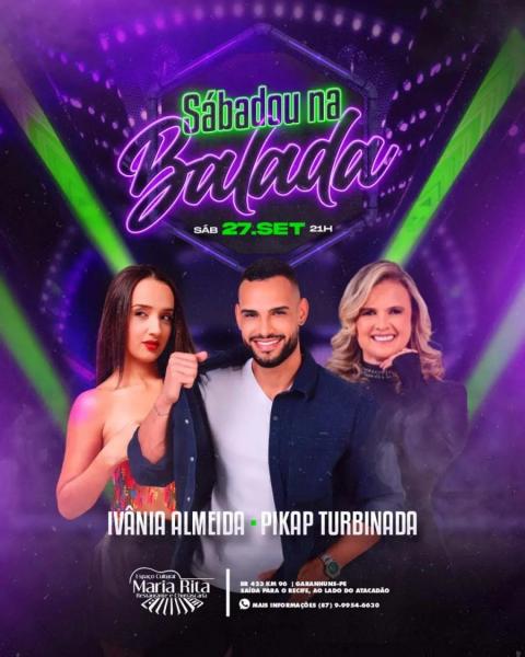 Ivânia Almeida e Pikap Turbinada