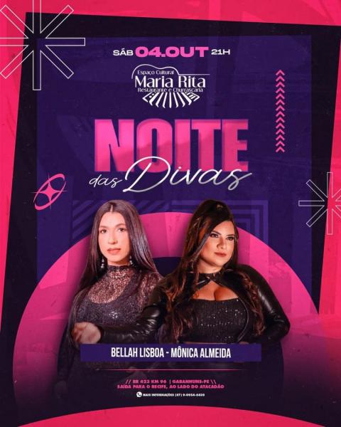Bellah Lisboa e Mônica Almeida - Noite das Divas