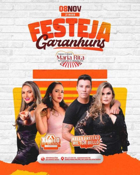 Xamego de Menina e Kelly Freitas & Wilton Bello - Festeja Garanhuns