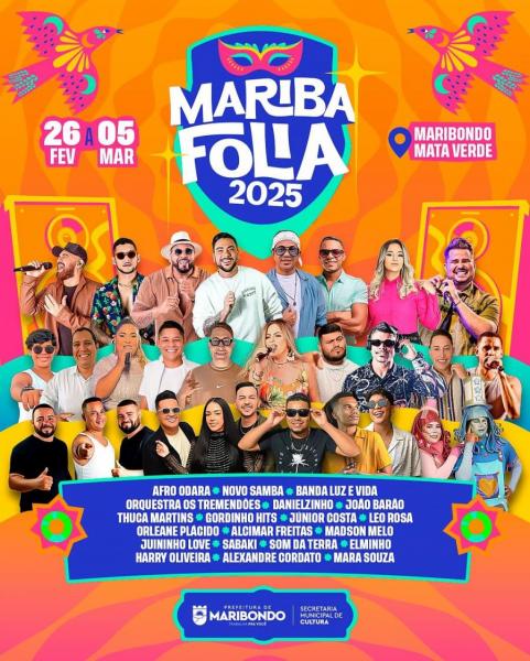 Afro Odara e Novo Samba - Mariba Folia 2025