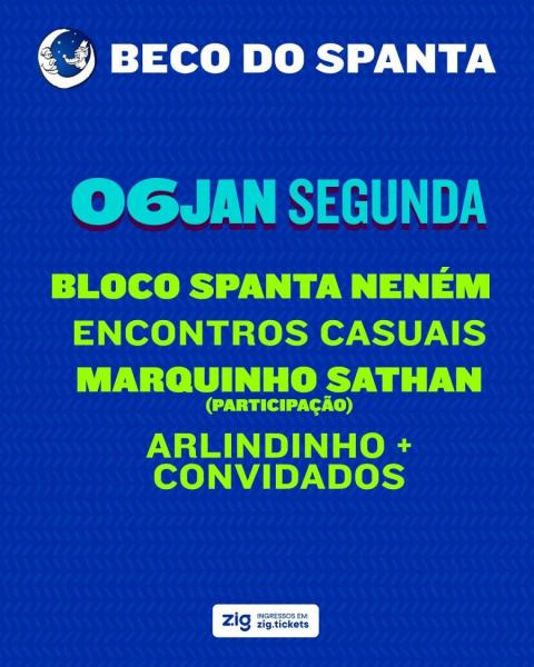 Mosquito, Arlindinho, Inácio Rios e Marquinho Sathan - Bloco Spanta