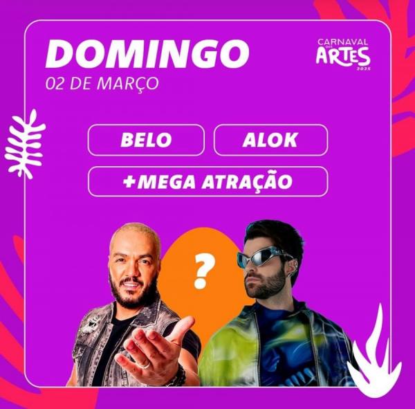 Belo e Alok - Carnaval das Artes 2025