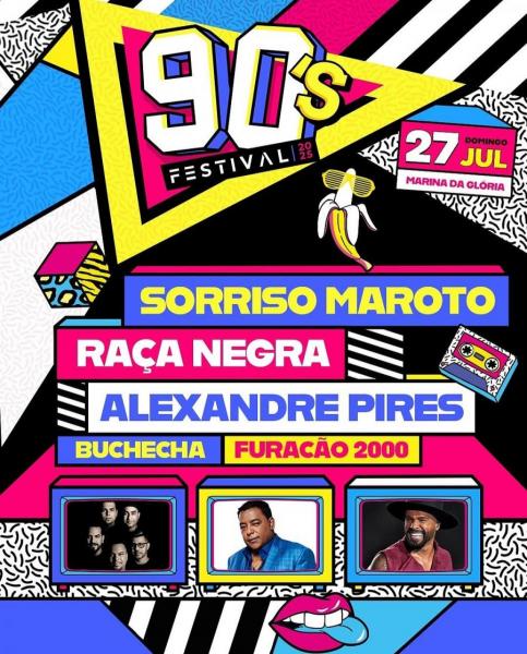 Sorriso Maroto, Raça Negra, Alexandre Pires, Buchecha e Furacão 2000 - 90’s Festival
