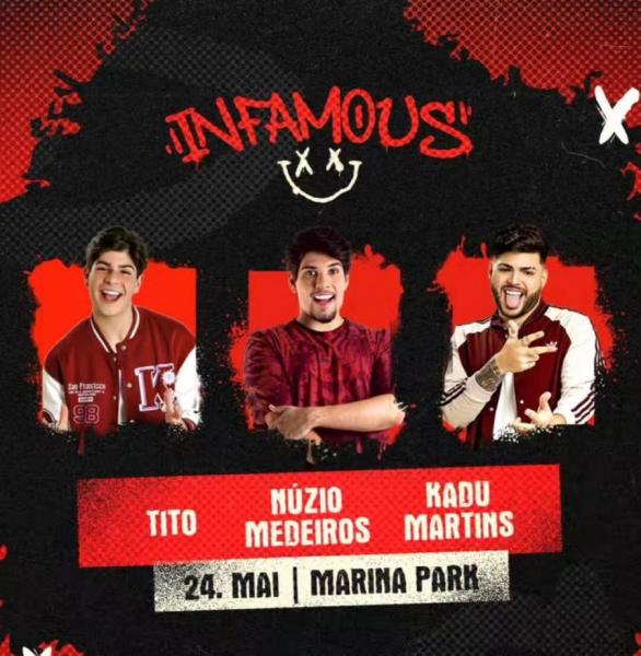 Tito, Núzio Medeiros e Kadu Martins - Infamous