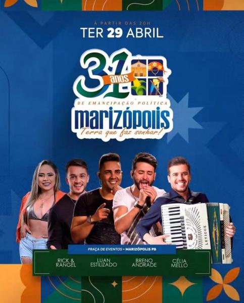 Luan Estilizado, Breno Andrade, Rick & Rangel e Célia Mello