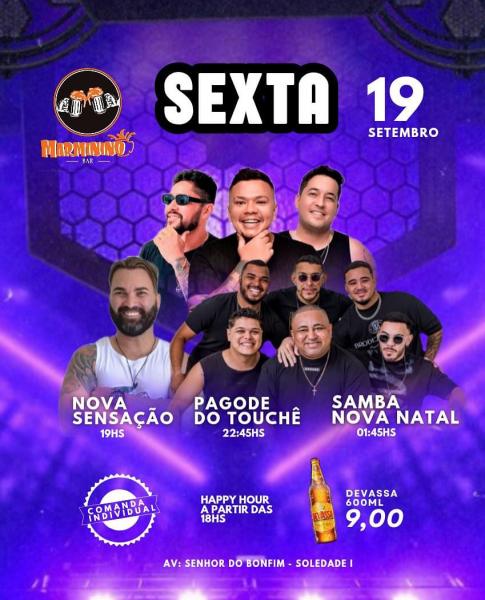 Nova Sensação, Pagode do Touchê e Samba Nova Natal