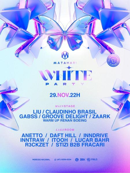 Liu, Claudinho Brasil, Gabss, Grrov Delight e Zaark - White Party