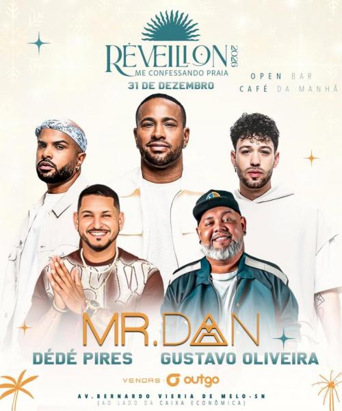 Mr. Dan, Dedé Pires e Gustavo Oliveira