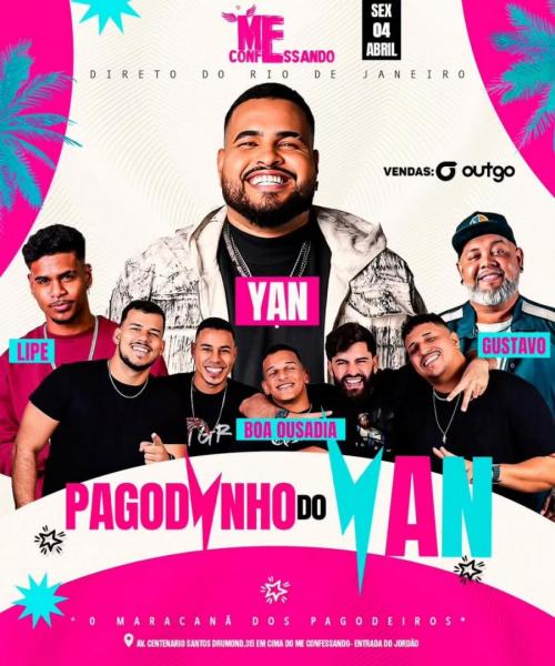 Yan, Lipe, Gustavo e Boa Ousadia - Pagodinho do Yan