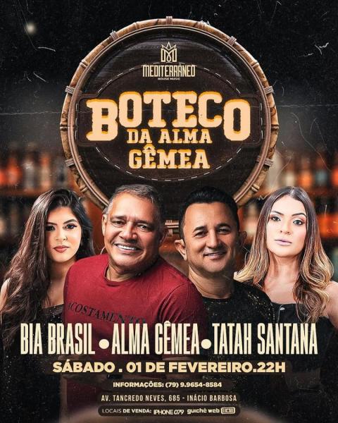 Alma Gêmea, Bia Brasil e Tatah Santana - Boteco da Alma Gêmea