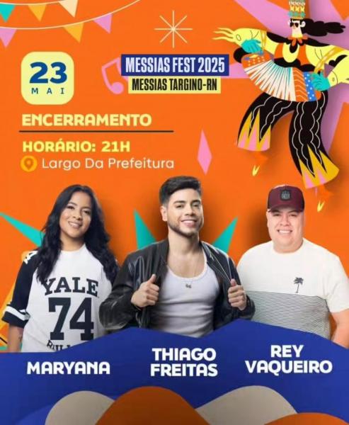 Thiago Freitas, Maryana e Rey Vaqueiro - Messias Fest 2025