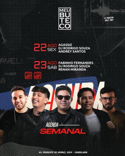 Agassiz, Dj Rodrigo Souza e Andrey Santos